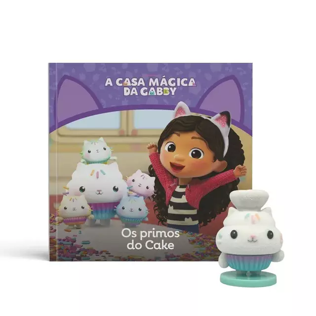 Gabbys Dollhouse Livro Os Primos Do Cake Fun F0200-4