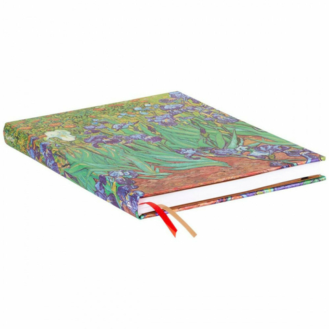 Caderno Paperblanks Van Gogh's Irises Sem Pauta Capa Dura 30x21 Cm 9617-7