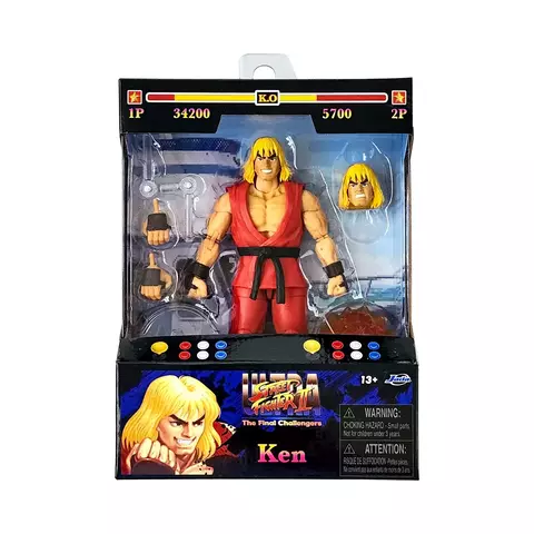 Ken Street Fighter II Ultra Jada Toys 34218