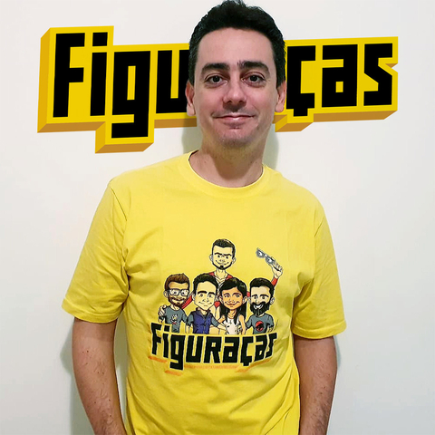 Somos todos Figuraças - Camiseta Oficial do Canal Figuraças