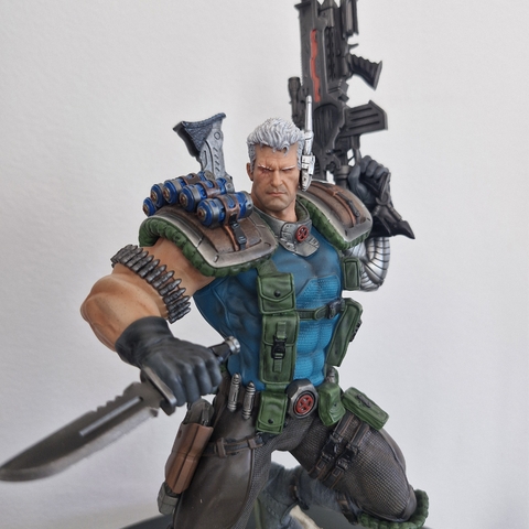 LIVE DA PENS - Cable 1/10 Iron Studios Marvel Comics Exclusivo - SEM CAIXA