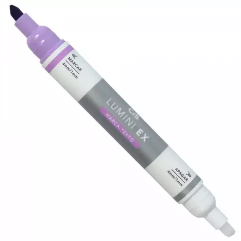 Marca Texto Apagável Lumini Ex Lilás Cis 7907