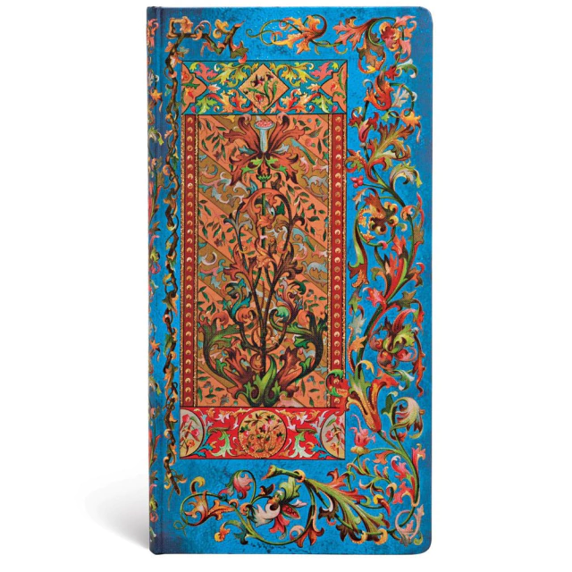 Caderno Paperblanks 18x9cm Pautado Florentine Cascade Delphine 3504-6