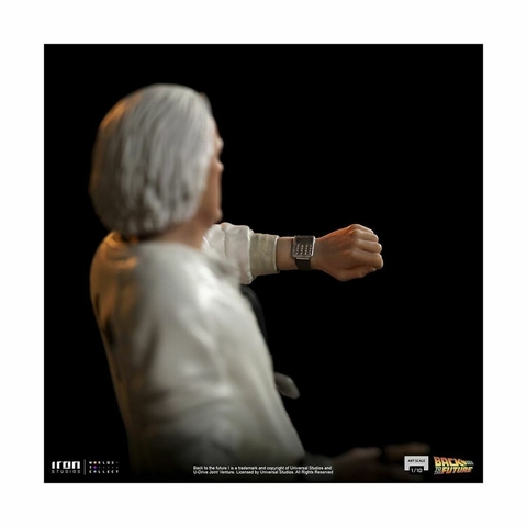 Doc Brown - 1/10 Art Scale - Back to the Future - Iron Studios