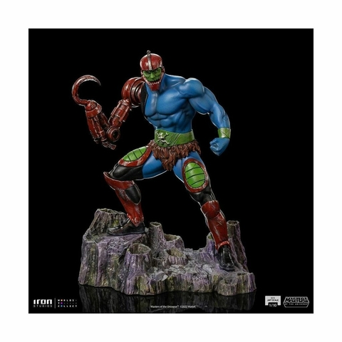 Trap Jaw - 1/10 BDS Art Scale - Masters of the Universe - Iron Studios - Mandibula
