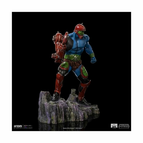 Trap Jaw - 1/10 BDS Art Scale - Masters of the Universe - Iron Studios - Mandibula