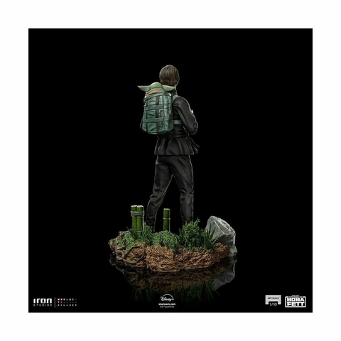 Luke Skywalker and Grogu Training - 1/10 BDS Art Scale - The Book of Boba Fett - Iron Studios