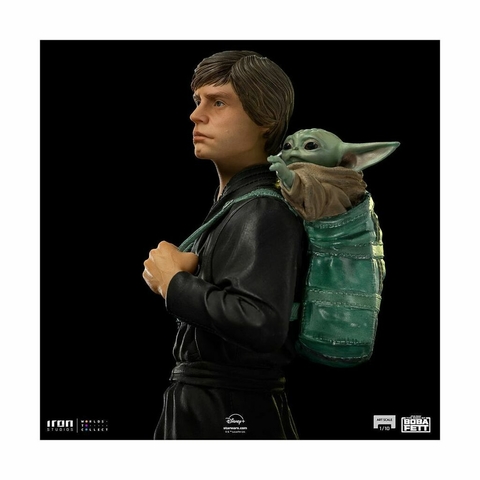 Luke Skywalker and Grogu Training - 1/10 BDS Art Scale - The Book of Boba Fett - Iron Studios
