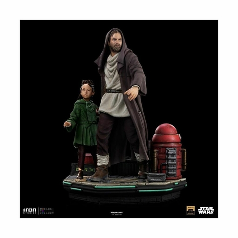 Obi-Wan and Young Leia - 1/10 BDS Art Scale - Star Wars - Iron Studios