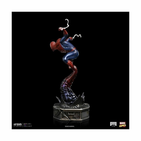 Spider-Man (VERSÃO REGULAR) - 1/10 Art Scale - Marvel Comics - Spider vs Villains - Iron Studios