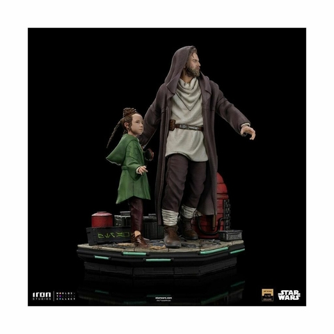 Obi-Wan and Young Leia - 1/10 BDS Art Scale - Star Wars - Iron Studios