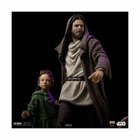 Obi-Wan and Young Leia - 1/10 BDS Art Scale - Star Wars - Iron Studios