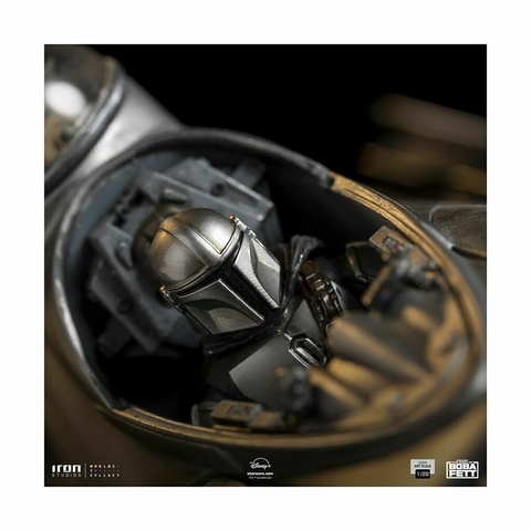Mando's N-1 Starfighter - 1/20 Demi Art Scale - Book of Boba Fett - Iron Studios