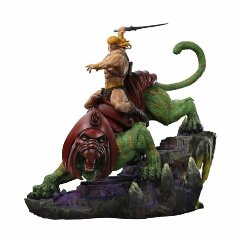 He-Man & Battle-Cat - 1/10 BDS Art Scale - Masters of the Universe - Iron Studios