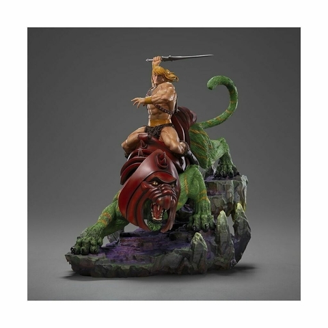He-Man & Battle-Cat - 1/10 BDS Art Scale - Masters of the Universe - Iron Studios