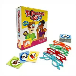  Jogo De Cartas Tá Pensando O Quê? Tabuleiro Copag 