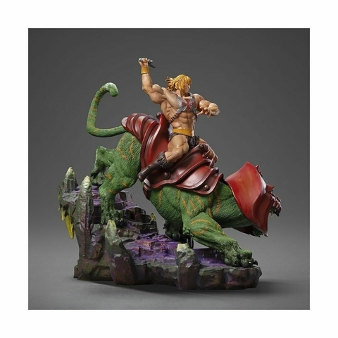 He-Man & Battle-Cat - 1/10 BDS Art Scale - Masters of the Universe - Iron Studios