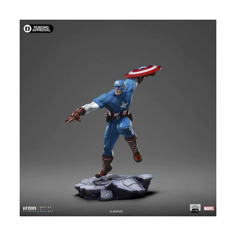 Estátua Capitão América - Infinit Gauntlet Diorama - BDS Art Scale 1/10 - Iron Studios