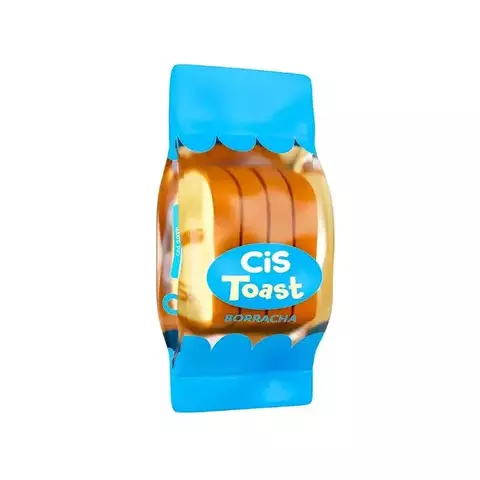 Borracha Fantasia Toast Torrada Com 4 Unidades Cis 4438