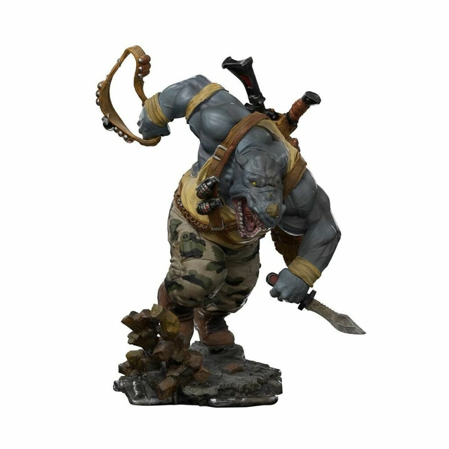 Rocksteady - 1/10 BDS Art Scale - Teenage Mutant Ninja Turtles - Iron Studios