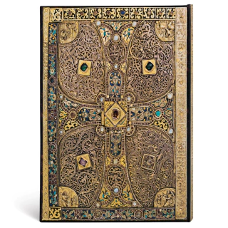 Caderno Paperblanks 18x13cm Pautado Lindau Gospels 10159