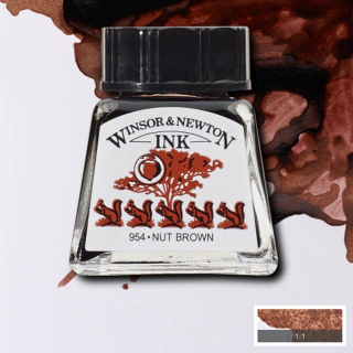 Tinta Desenho Winsor & Newton 14ml Nut Brown 1005441