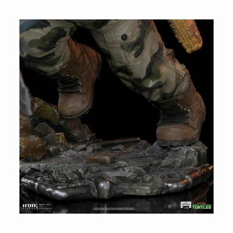 Rocksteady - 1/10 BDS Art Scale - Teenage Mutant Ninja Turtles - Iron Studios
