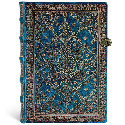 Caderno Paperblanks Azure Equinoxe Midi 18x13 Cm Capa Dura 26808