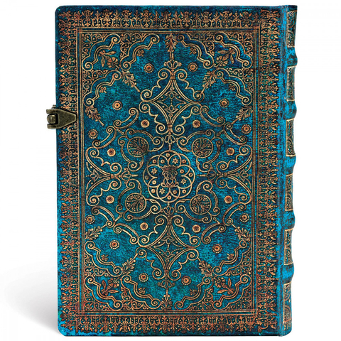 Caderno Paperblanks Azure Equinoxe Midi 18x13 Cm Capa Dura 26808