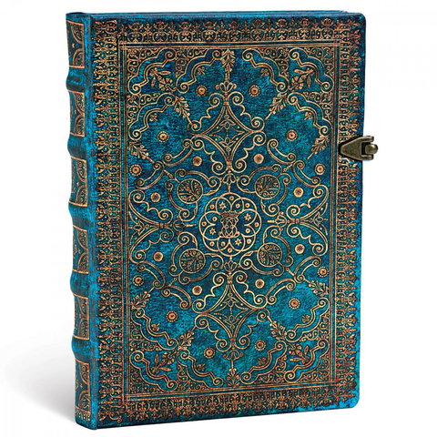 Caderno Paperblanks Azure Equinoxe Midi 18x13 Cm Capa Dura 26808