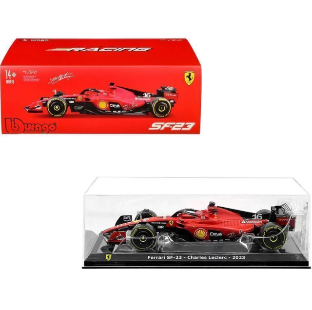 Ferrari SF-23 #16 Charles Leclerc 1/24  Bburago Formula Racing 26808