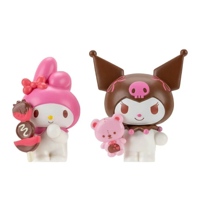 Bonecas My Melody e Kuromi Dia dos Namorados Hello Kitty Sunny 4327