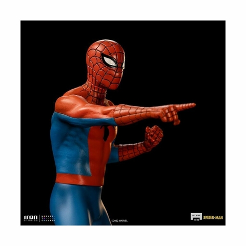 Spider-Man 60s (VERSÃO REGULAR) - 1/10 Art Scale - Animated Series - Iron Studios