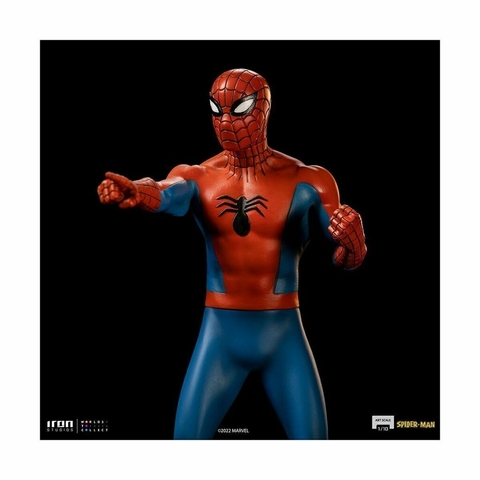 Spider-Man 60s (VERSÃO REGULAR) - 1/10 Art Scale - Animated Series - Iron Studios