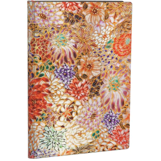 Caderno Paperblanks 14x9,5cm Pautado Flex Michiko Kikka Mini