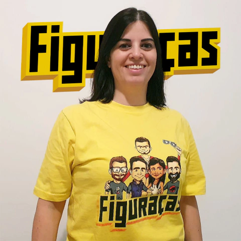 Somos todos Figuraças - Camiseta Oficial do Canal Figuraças