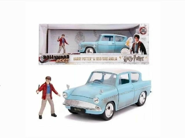  Miniatura Harry Potte 1959 Ford Anglia 1:24 Jada Toys 31127