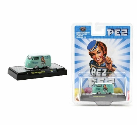 1960 VW Delivery Van Kombi PEZ HS41 M2 Machines 1/64 31500