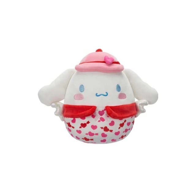 Pelúcia Cinnamoroll Corações 20Cm Squishmallows Sunny 3202