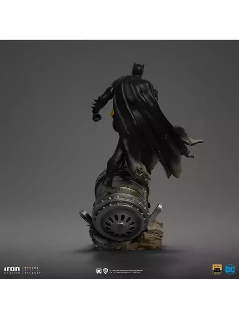 Estátua Batman Deluxe Black Ver - DC Comics - Art Scale 1/10 - Iron Studios