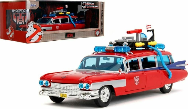 Ghostbusters Ecto-1 Transformers Jada Toys 1:24 35466