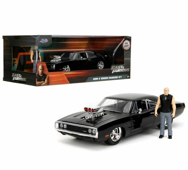 Dom e Dodge Charger R/T  Fast & Furious 1:24 Jada Toys 35907