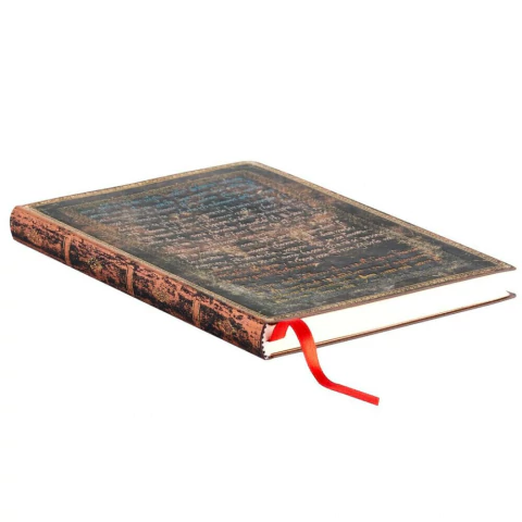 Caderno Paperblanks Michelangelo Handwriting 18x13 Cm Capa Flex Pautado 9636-8