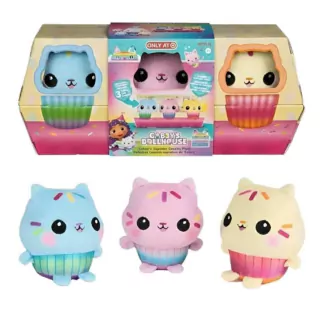Pack Com 3 Pelucias Cakey Celebração Gaby Dollhouse 7cm Sunny 03968