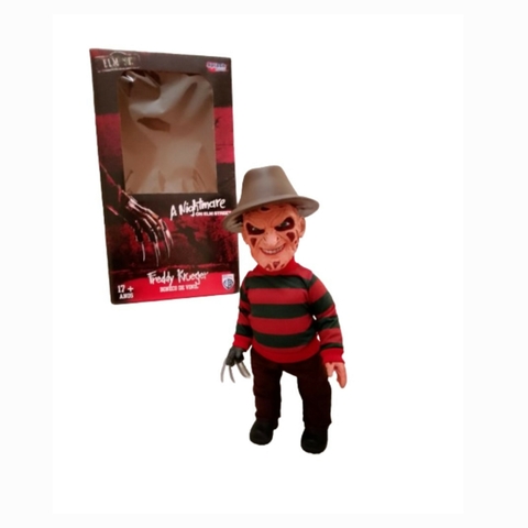 Boneco Freddy Krueger Em Vinil Licenciado Warner Bros 38 cm SplashToys