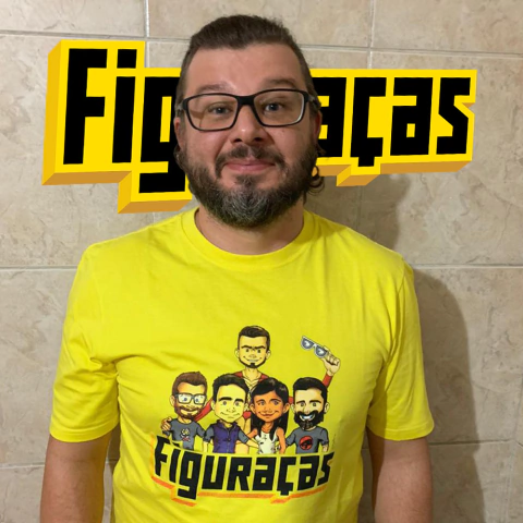 Somos todos Figuraças - Camiseta Oficial do Canal Figuraças
