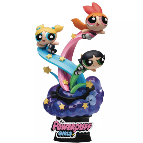 Estátua Powerpuff Girls The Day is Sauved - D-Stage Beast Kingdom