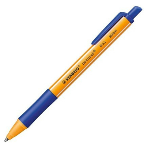 Caneta Esferográfica Stabilo Pointball Azul 0.5mm 6030/41