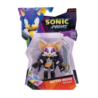 Boneca Articulada Batten Rouge No Place De 13Cm  Sonic Prime Sunny 4236