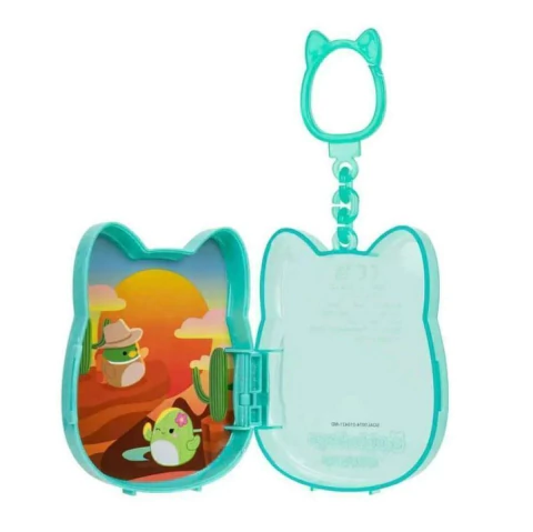 Squish-A-Longs Chaveiro com 3 Mini Squishs Surpresa e 1 Acessório Sunny 4291